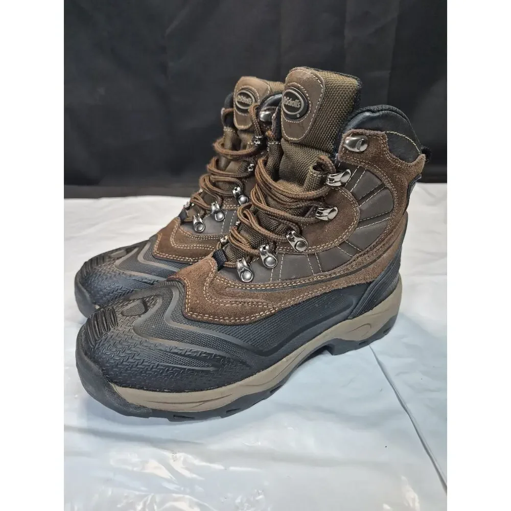 Dr Scholls Auger Hiking Boot, S 7W, Leather Upper, Good Tread, Little Use Boots